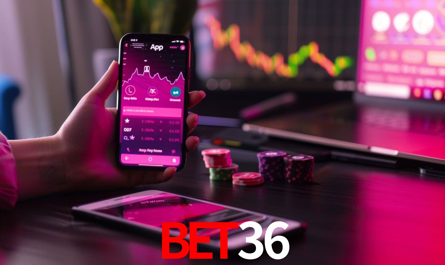 Comparação APP mobile vs versão web da bet36
